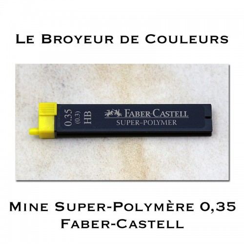 Mines Super-Polymère 9063 S-HB 0,35 - Faber-Castell