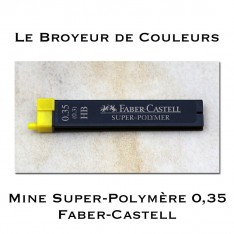 Mines Super-Polymère 9063 S-HB 0,35 - Faber-Castell