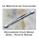 Recharges pour Crayon Gomme Mono Zéro Pointe ronde
