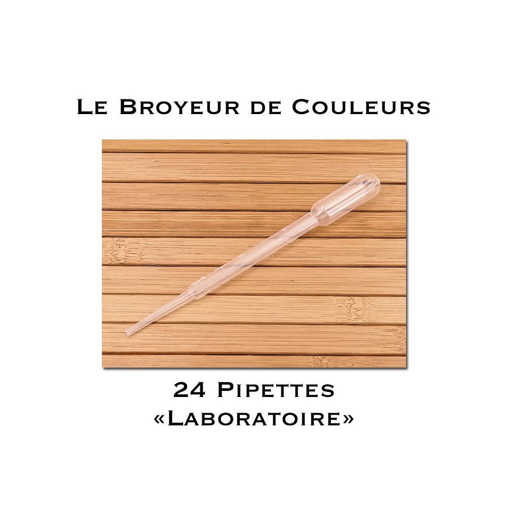 Lot de 24 Pipettes - 3 ml