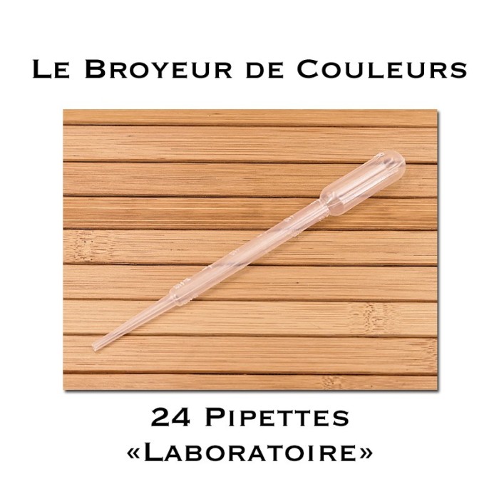 Lot de 24 Pipettes - 3 ml