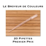 Lot de 20 Pipettes - 3 ml - Premier Prix