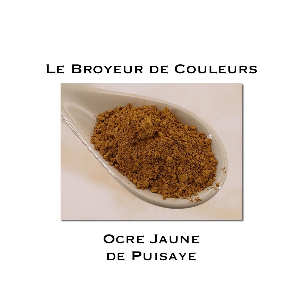 Pigment Ocre Jaune de Puisaye