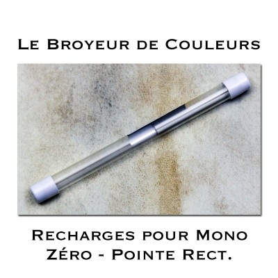 Recharges pour Crayon Gomme Mono Zéro Pointe rectangulaire