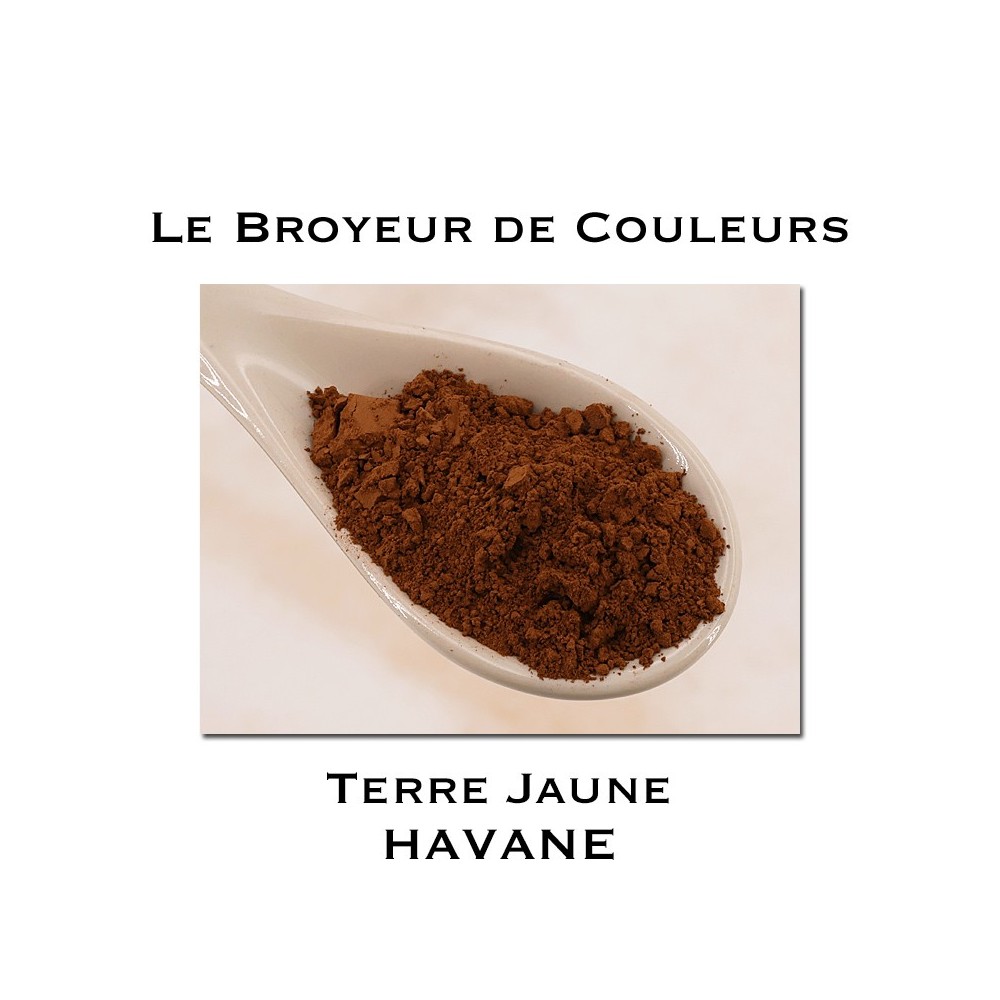 Pigment Terre Jaune Havane Calcinée