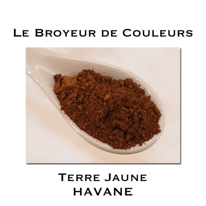 Pigment Terre Jaune Havane Calcinée