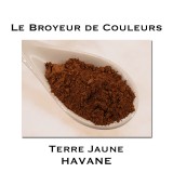 Pigment Terre Jaune Havane Calcinée