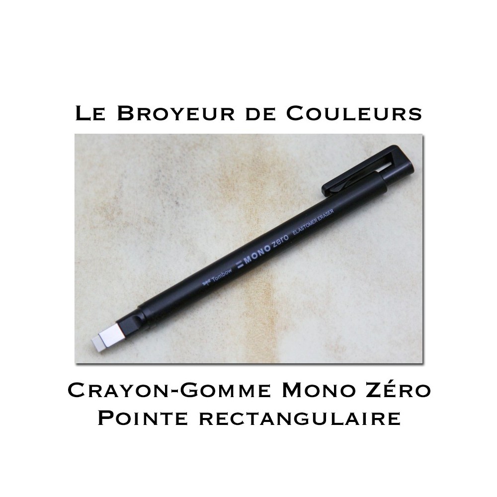 Crayon Gomme Mono Zéro Pointe rectangulaire