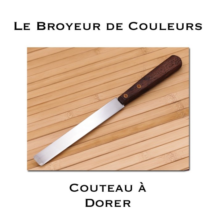 Couteau à dorer - Lame droite