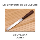 Couteau à dorer - Lame droite