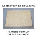 Planche pour format A4 - MDF