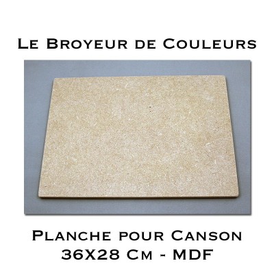 Planche pour format Canson - MDF
