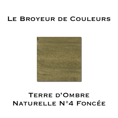Terre d'Ombre Naturelle N°4 Foncée