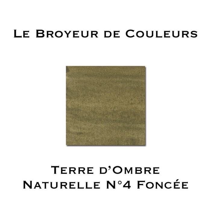 Terre d'Ombre Naturelle N°4 Foncée