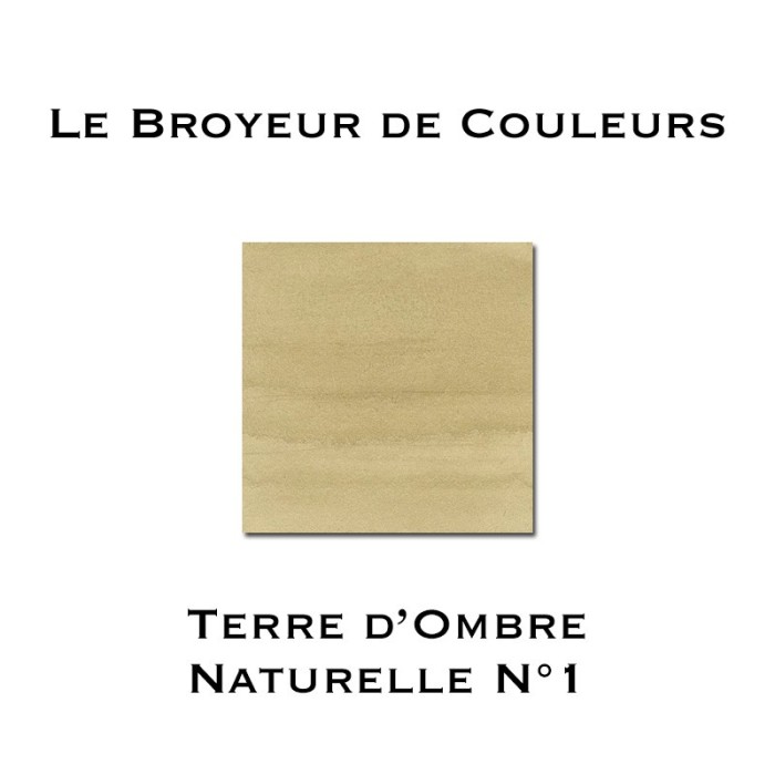 Terre d'Ombre Naturelle N°1