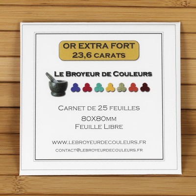 Feuilles d'Or (Libre) - 23,6 carats