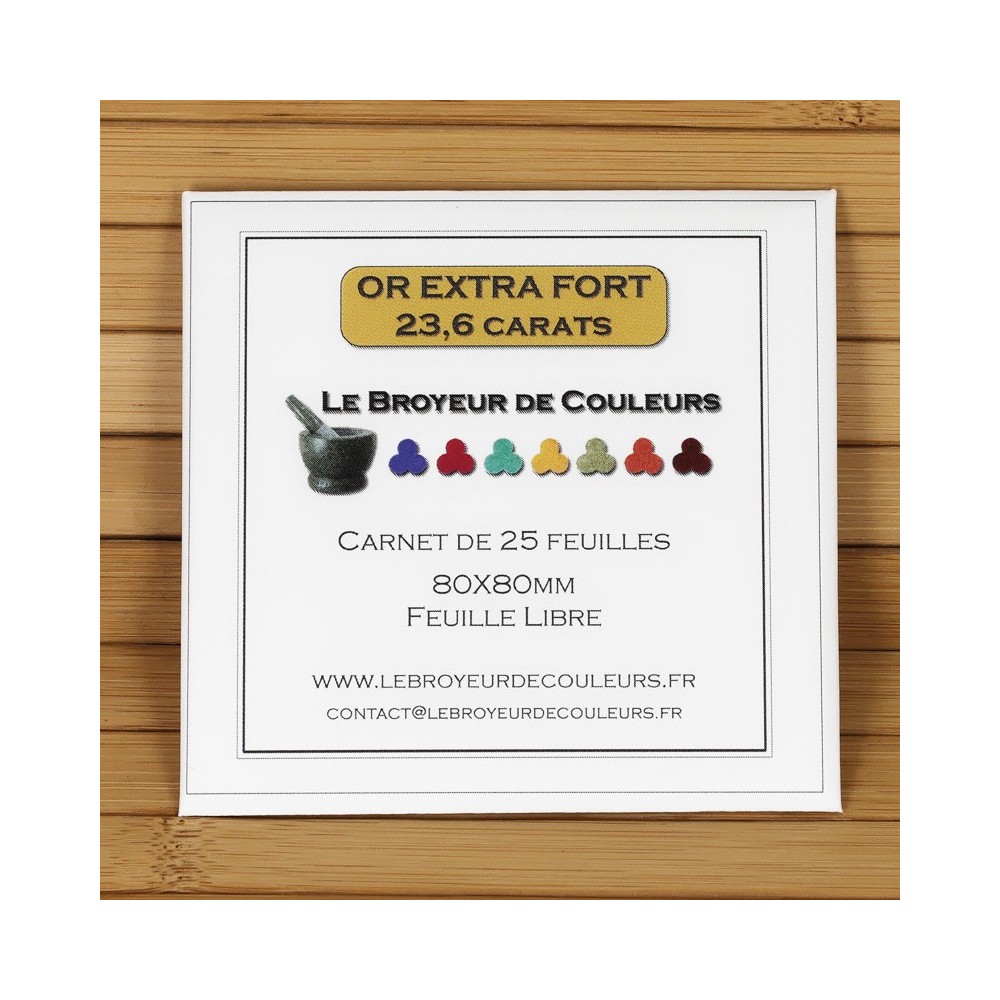 Feuilles d'Or (Libre) - 23,6 carats