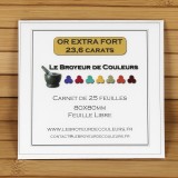 Feuilles d'Or (Libre) - 23,6 carats