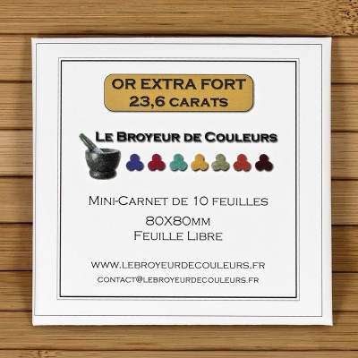 Feuilles d'Or (Libre) - 23,6 carats