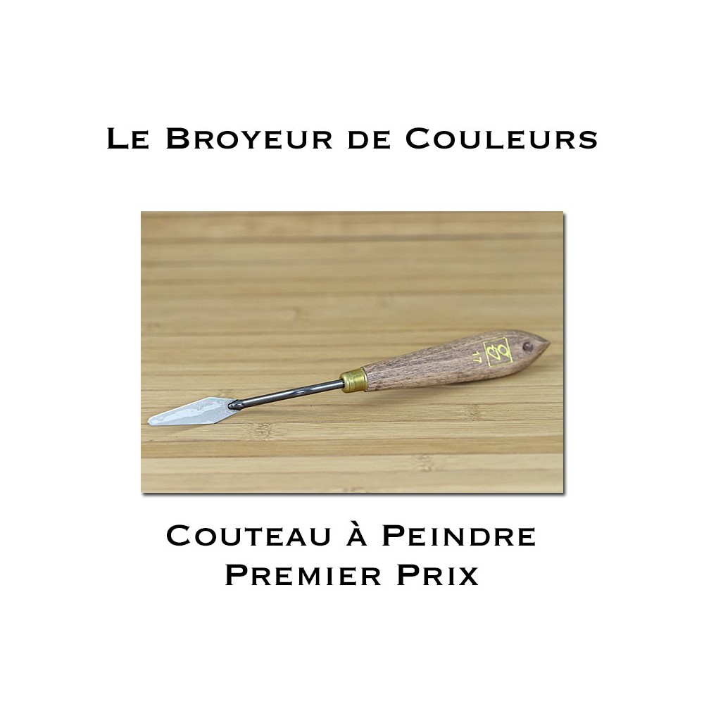 Couteau à peindre - Premier prix