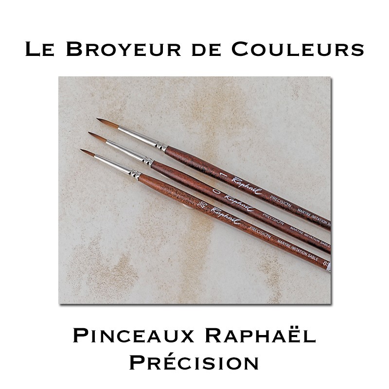 Pinceaux Raphaël Précision 8504 - Imitation Martre