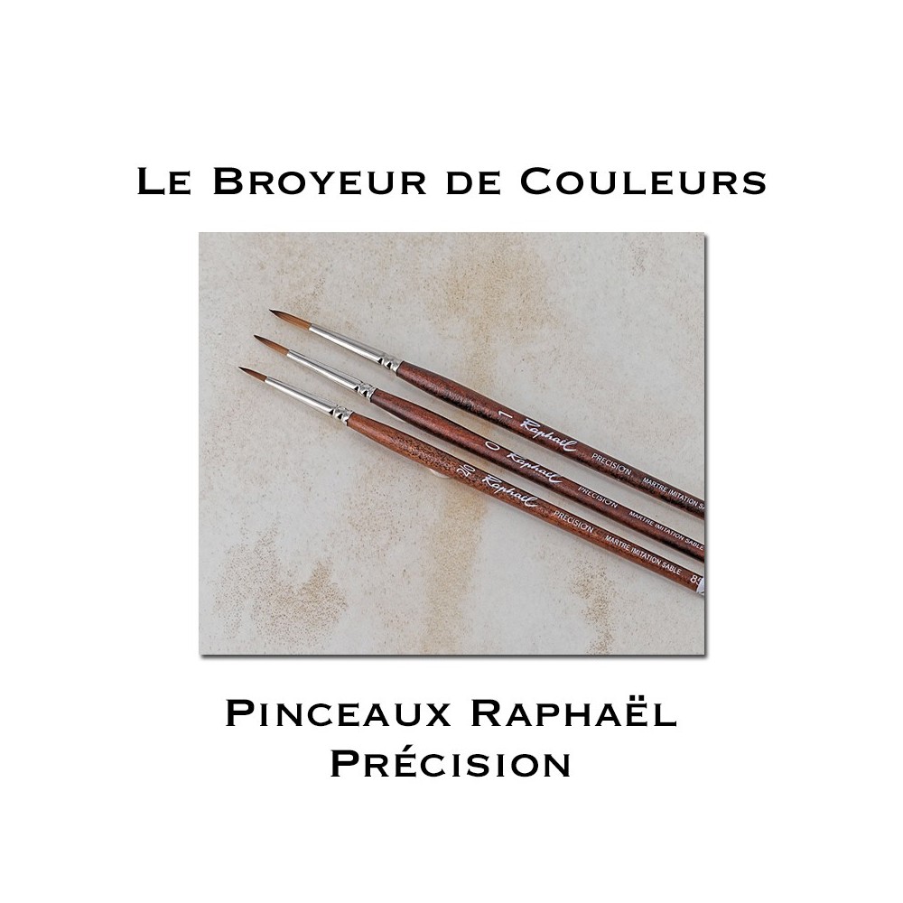 Pinceaux Raphaël Précision - Imitation Martre