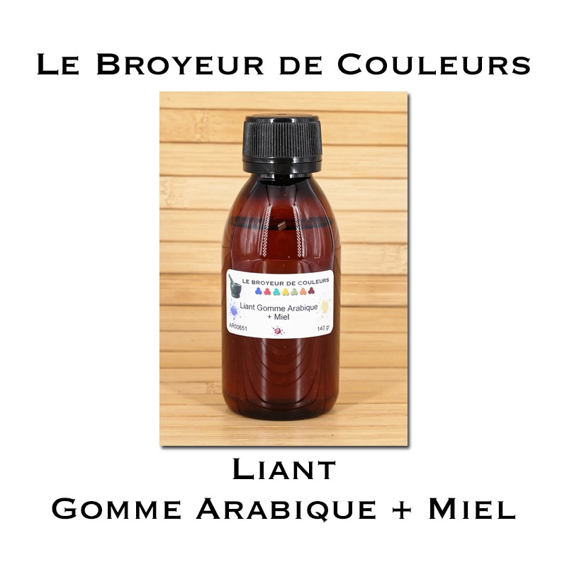 Liant Gomme Arabique + Miel 140 gr