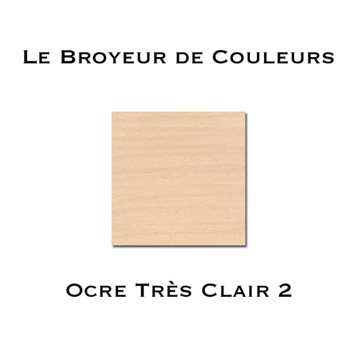 Ocre Très Clair N°2