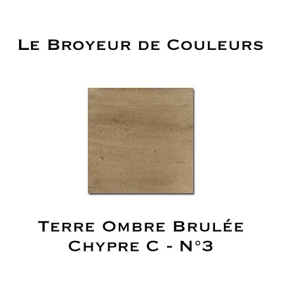 Terre D'Ombre Brulée de Chypre N°3 - C