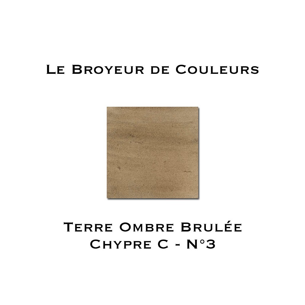 Terre D'Ombre Brulée de Chypre N°3 - C