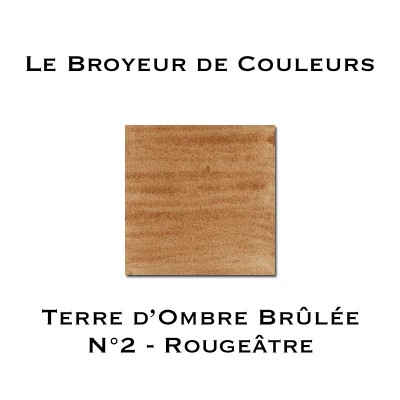Terre d'Ombre Brulée N°2 - Rougeâtre