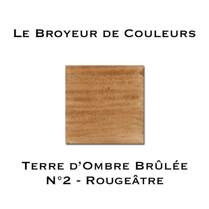 Terre d'Ombre Brulée N°2 - Rougeâtre