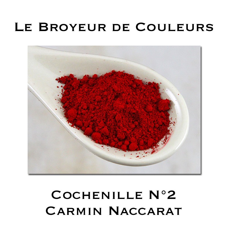 Pigment Cochenille N°2 - Carmin Naccarat