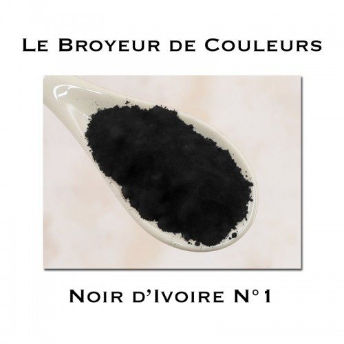 Pigment Noir d'Ivoire N°1