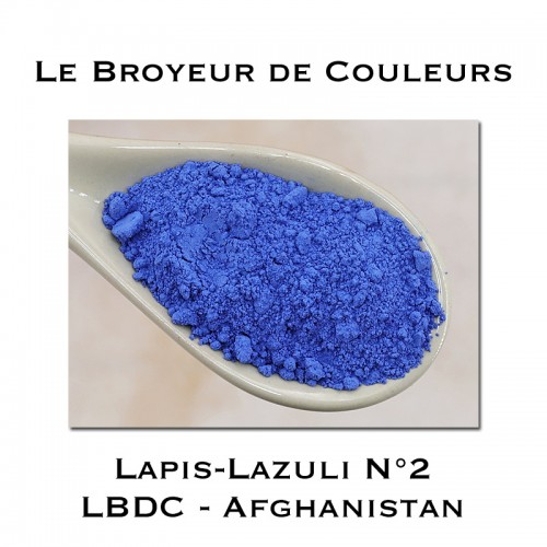 Pigment Lapis Lazuli N°2 - LBDC - Afghanistan