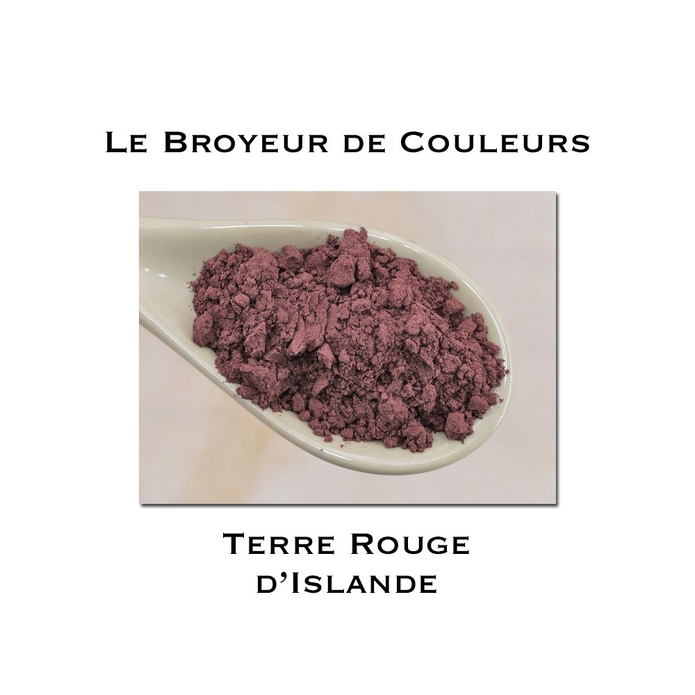 Pigment Terre Rouge d'Islande