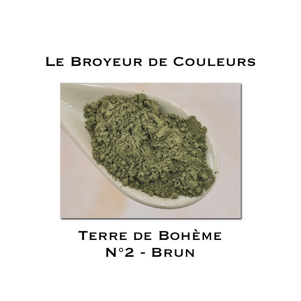 Pigment Terre de Bohème N°2 - Brun