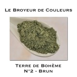 Pigment Terre de Bohème N°2 - Brun