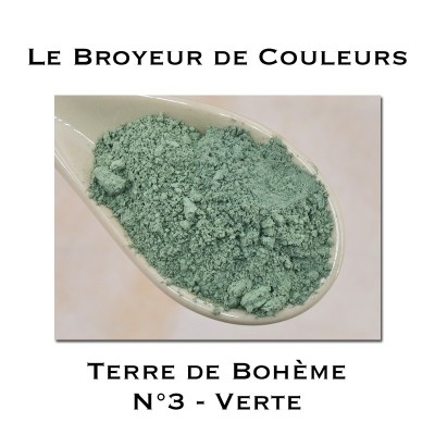 Pigment Terre de Bohème N°3 - Verte