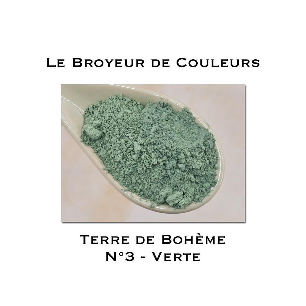 Pigment Terre de Bohème N°3 - Verte