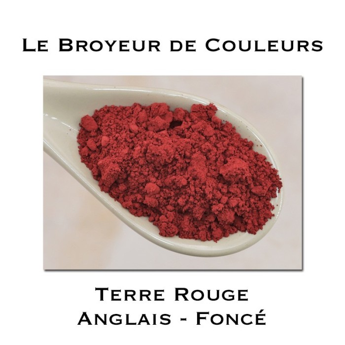 Pigment Terre Rouge Anglais Foncé