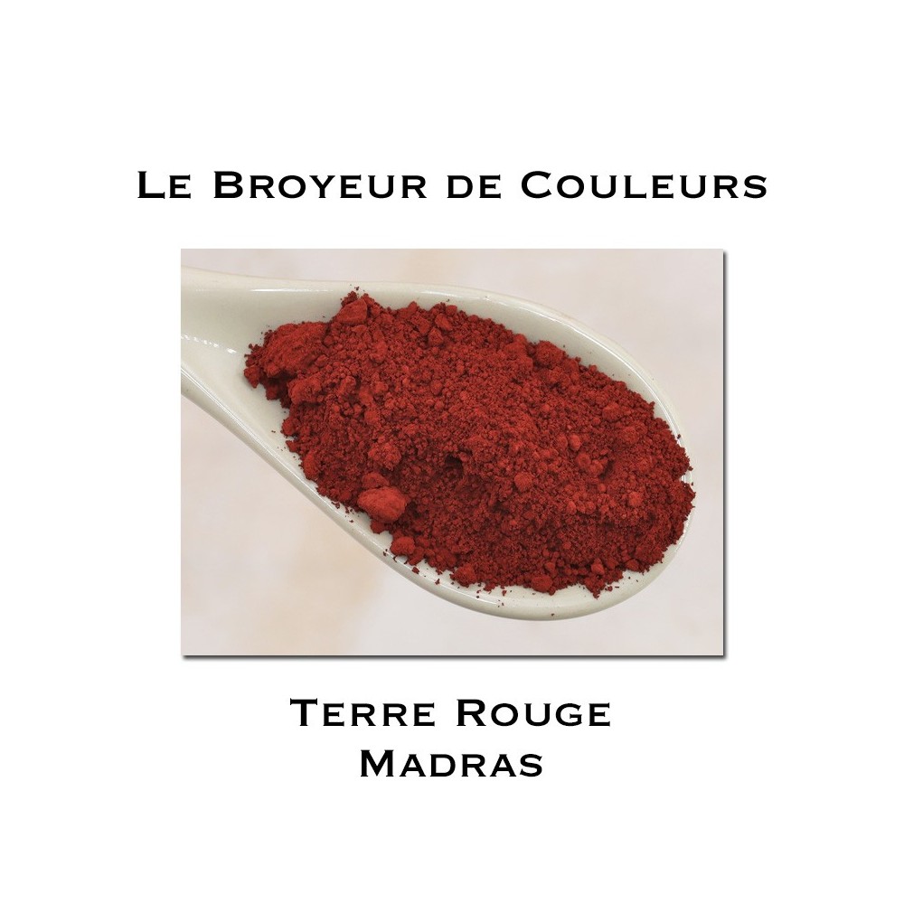 Pigment Terre Rouge de MADRAS