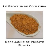 Pigment Ocre Jaune de Puisaye Foncée (Bourgogne)