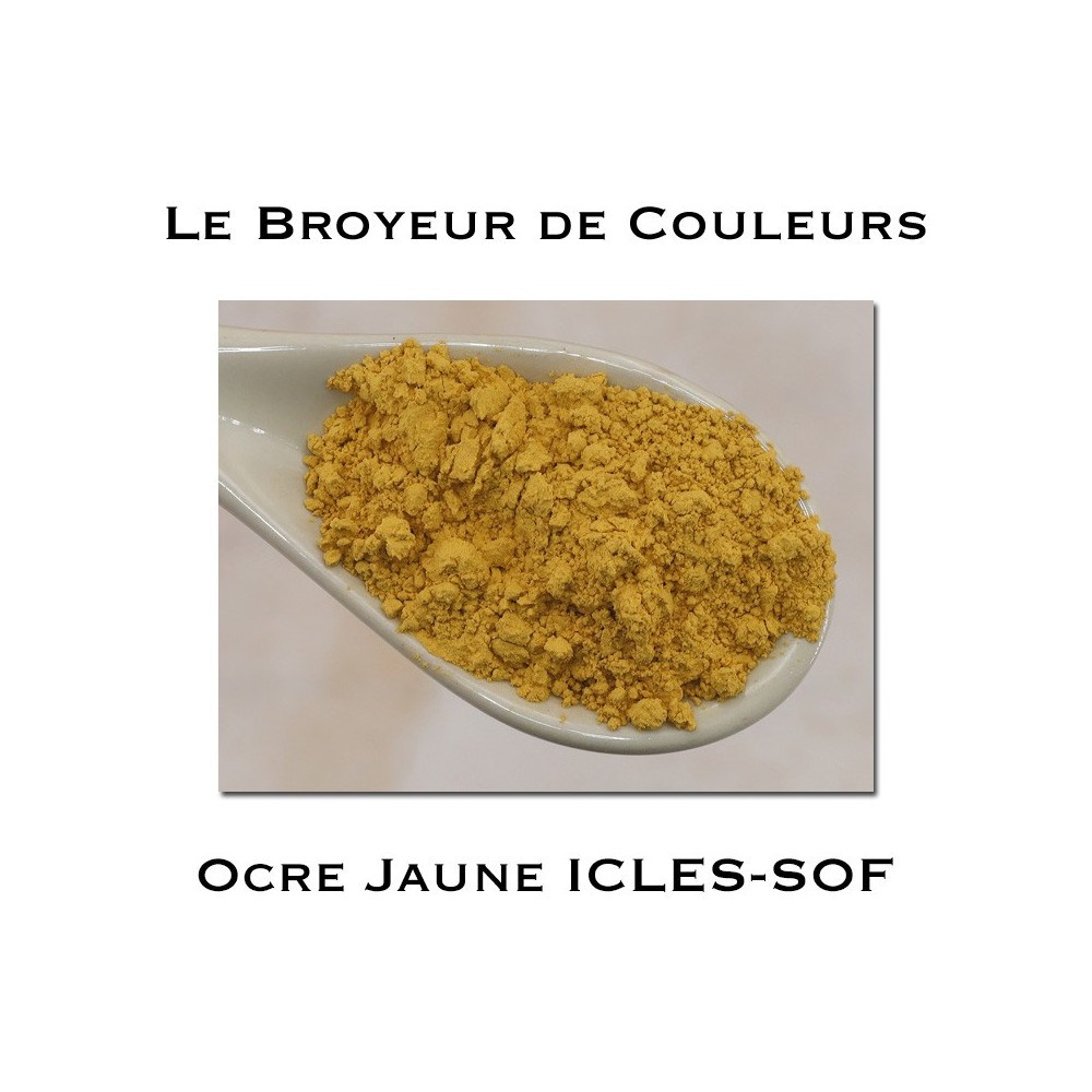 Pigment Ocre Jaune ICLES SOF