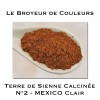 Pigment Terre de Sienne Calcinée N°2 - MEXICO Clair