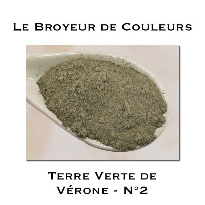 Pigment Terre Verte de Vérone N°2