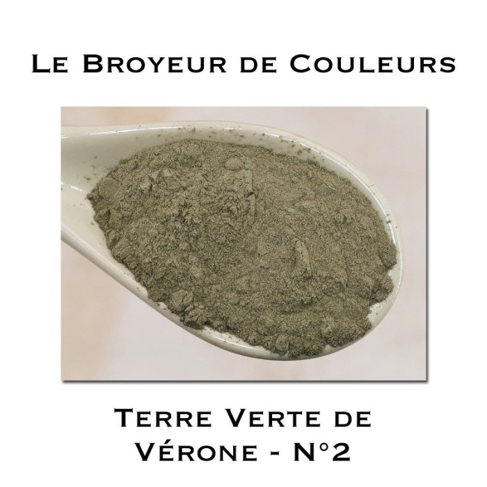 Pigment Terre Verte de Vérone N°2