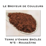 Pigment Terre d'Ombre Brûlée Rougeâtre