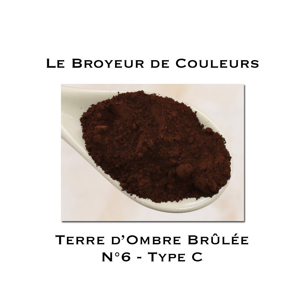 Pigment Terre d'Ombre Brûlée N°7 - Type C