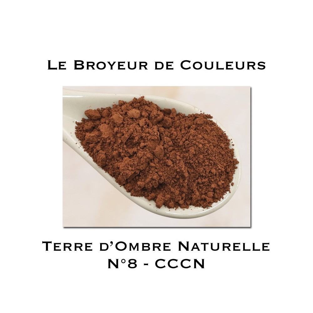 Pigment Terre d'Ombre Naturelle N°8 - CCCN